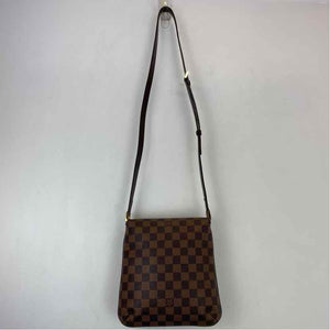 Pre-Owned Louis Vuitton Damier Eben Canvas Designer Handbag