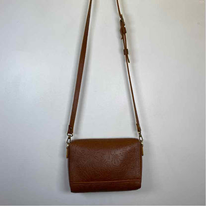 Pre-Owned Boutique Brown Leather Handbag