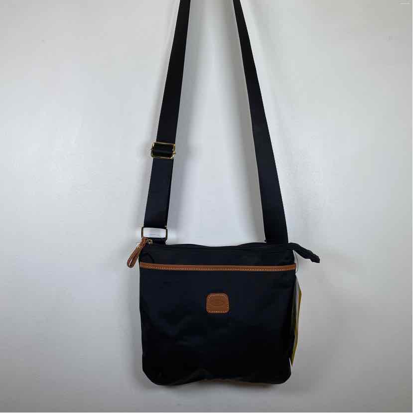 Pre-Owned Brics Black Multi Nylon Handbag