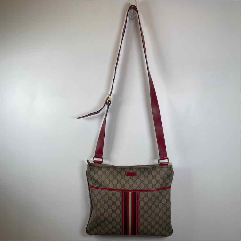Pre-Owned Gucci Monogram Canvas Designer Handbag