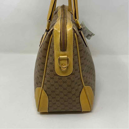 Pre-Owned Gucci Monogram Canvas Designer Handbag