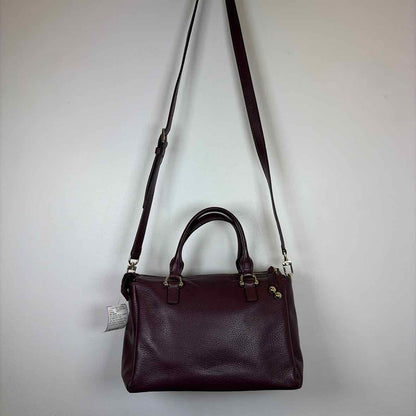 Pre-Owned Kate Spade Plum Leather Handbag