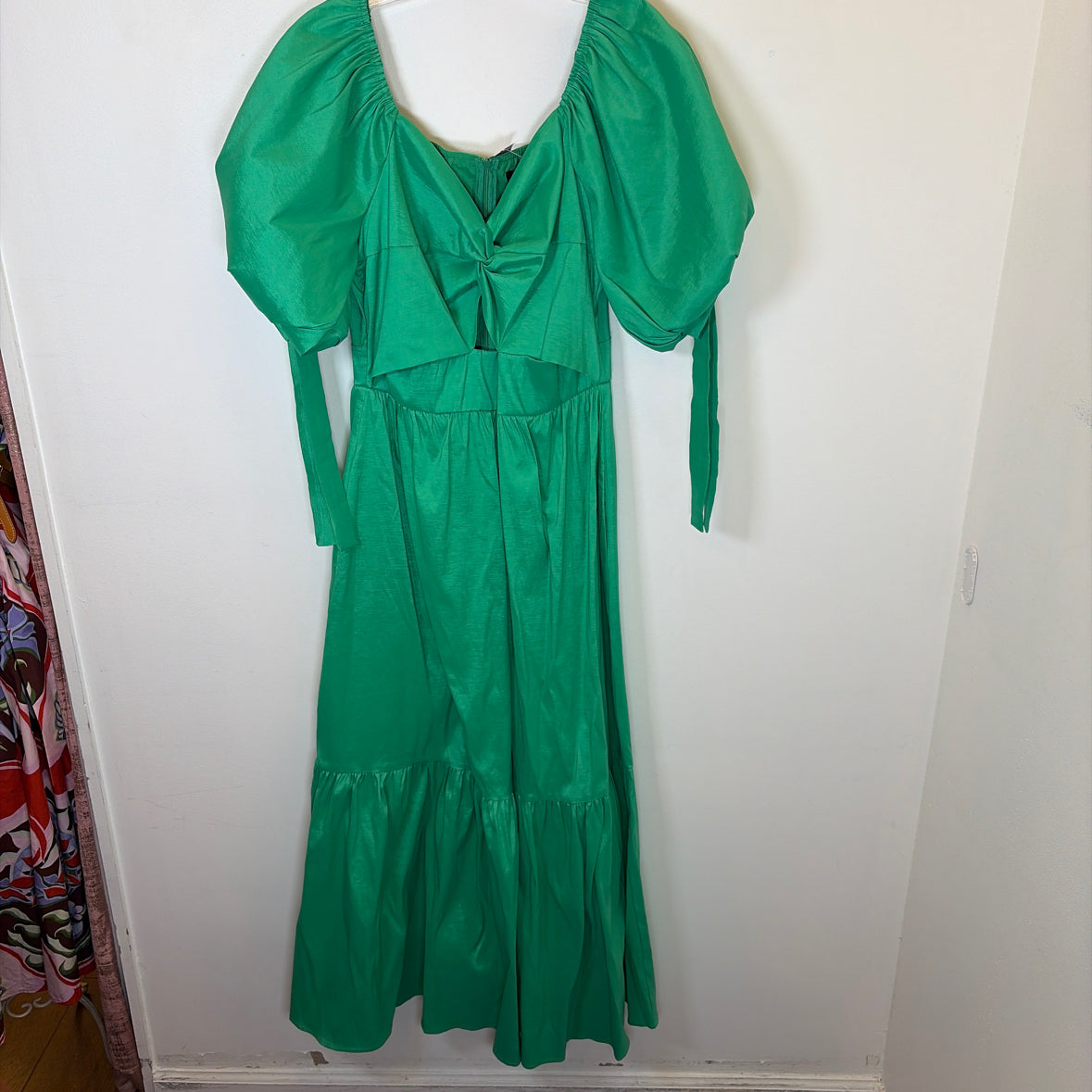 Pre-Owned Size M For Her NYC Green Casual Dress