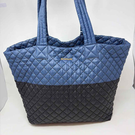 Pre-Owned MZ Wallace Black/Navy Nylon Handbag
