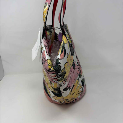Pre-Owned Christian Louboutin Floral Canvas Designer Handbag
