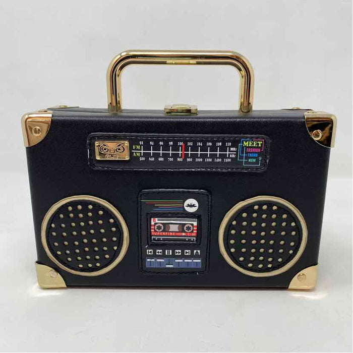 Pre-Owned Boutique Black faux leather Handbag