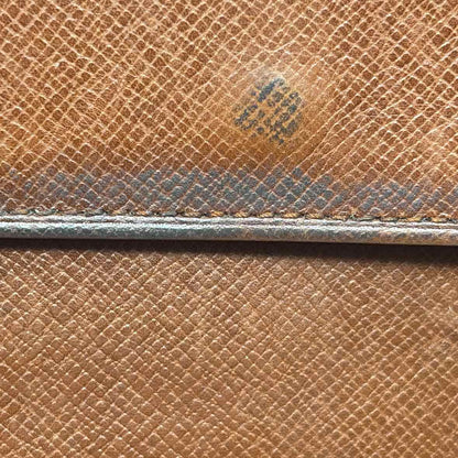 Pre-Owned Louis Vuitton Brown Leather Designer Wallet