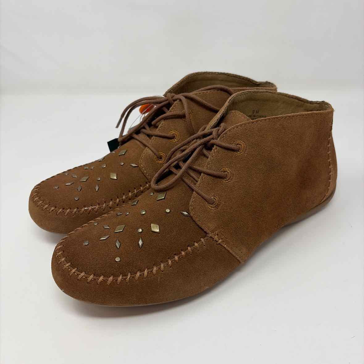Pre-Owned Shoe Size 9 Sporto Brown Loafer