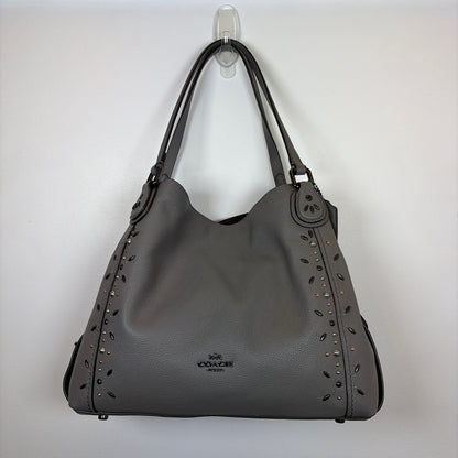 Pre-Owned Coach Grey Leather Handbag