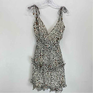 Pre-Owned Size M Boutique Leopard Casual Dress