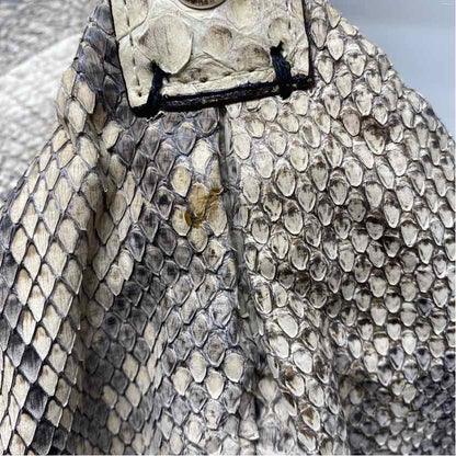 Pre-Owned Carlos Falchi Snake Print Python Handbag