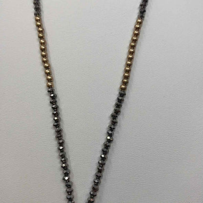 Pre-Owned Boutique Silver/Gold Beaded Necklace