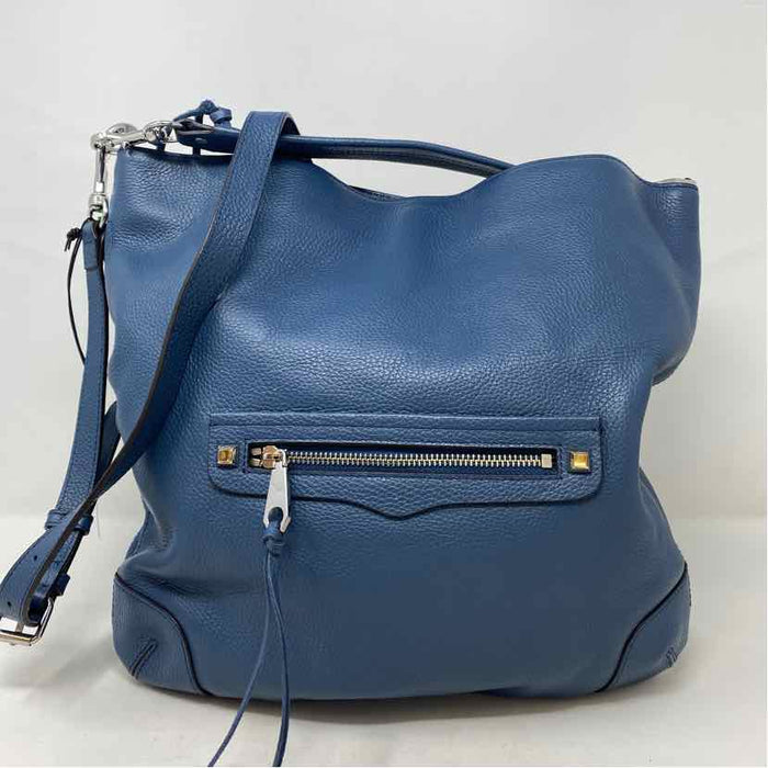 Pre-Owned Rebecca Minkoff Blue Leather Handbag