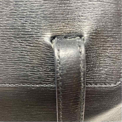 Pre-Owned Gucci Black Leather Designer Handbag