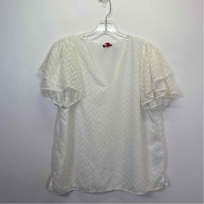 Pre-Owned Size L Vince Camuto White Top