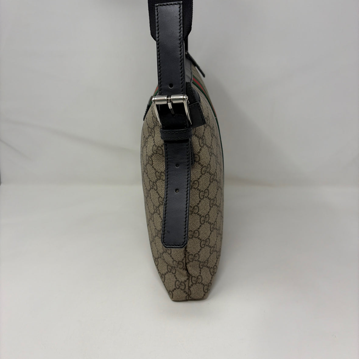 Pre-Owned Gucci Monogram Coated Canvas Designer Handbag