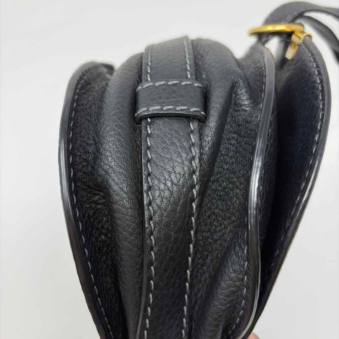 Pre-Owned Chloe Black Leather Designer Handbag