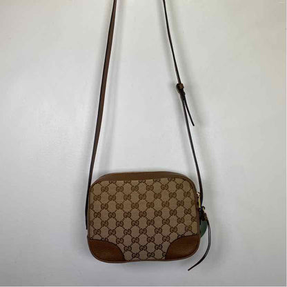 Pre-Owned Gucci Monogram Canvas Designer Handbag