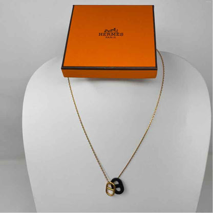 Pre-Owned Hermes Gold Metal Designer Jewelry