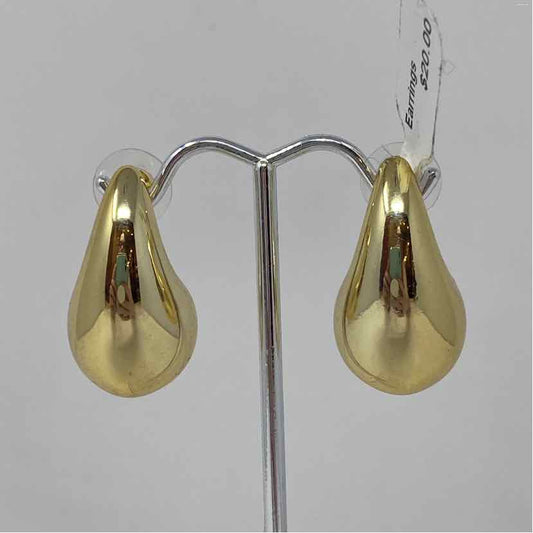 Gold Metal Earrings