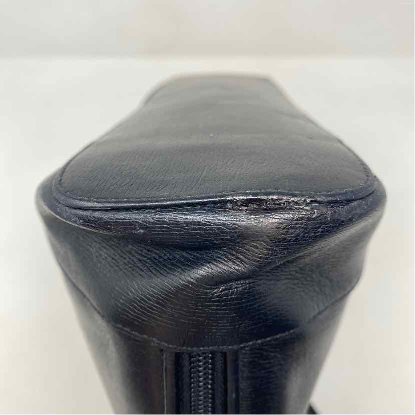 Pre-Owned Gucci Black Leather Designer Handbag