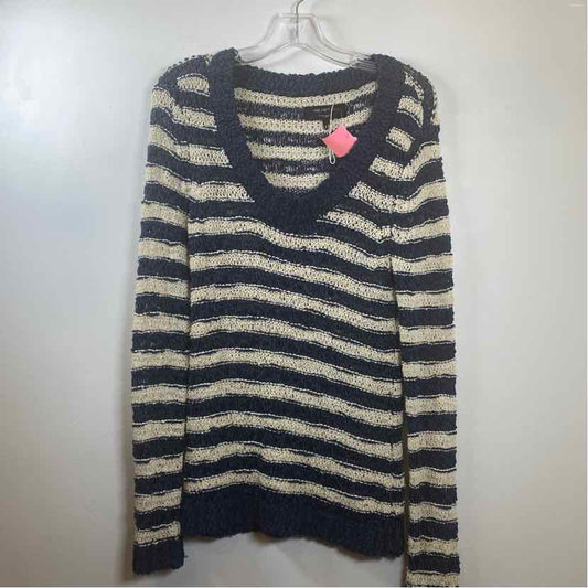 Pre-Owned Size S Rag & Bone blue stripe Sweater