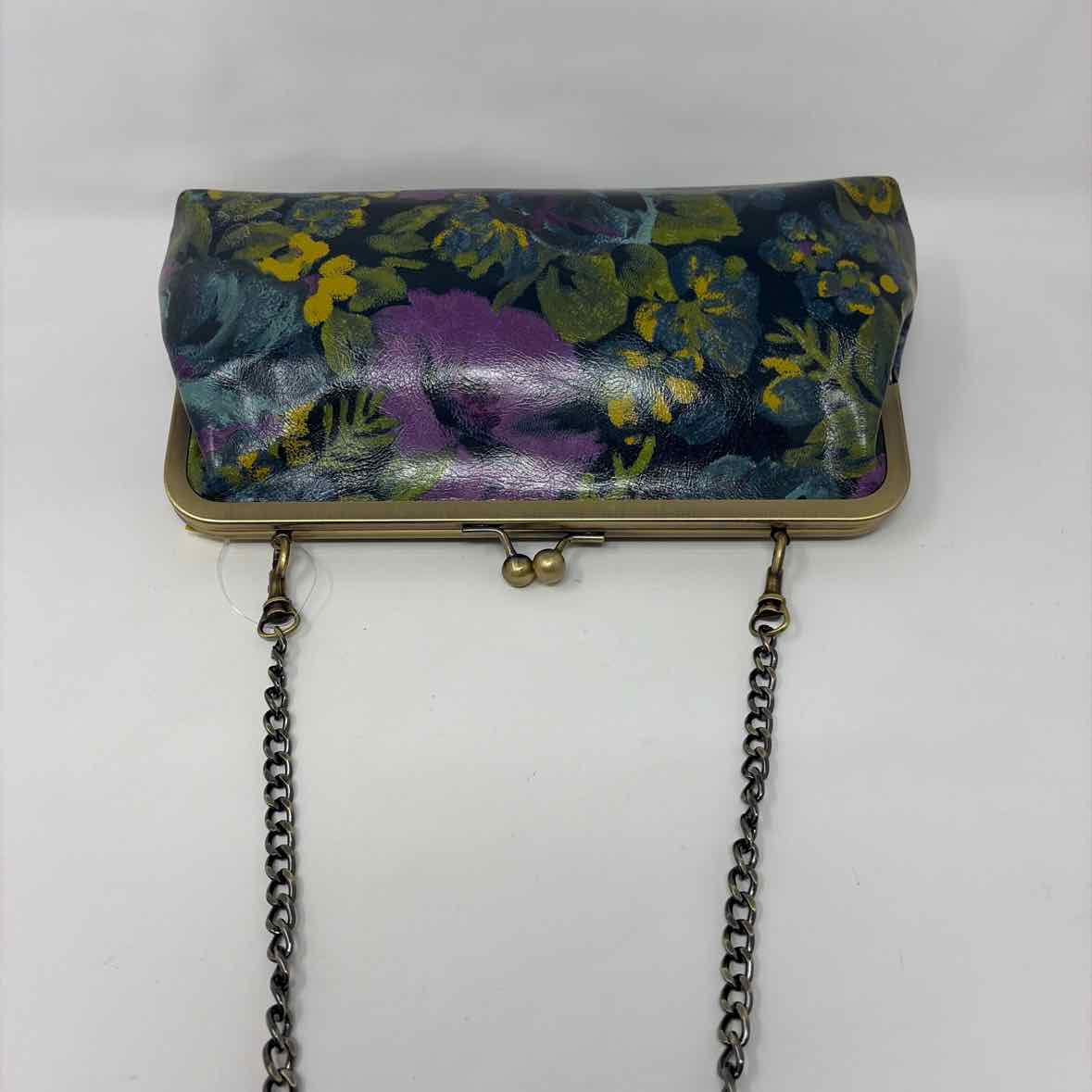 Pre-Owned Patricia Nash Blue Multi Leather Handbag