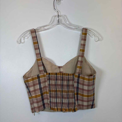 Pre-Owned Size L ZARA Yellow Multi Top