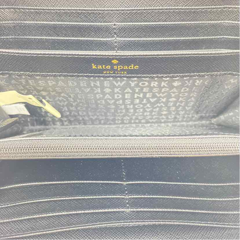 Pre-Owned Kate Spade Tartan Coated Canvas Wallet