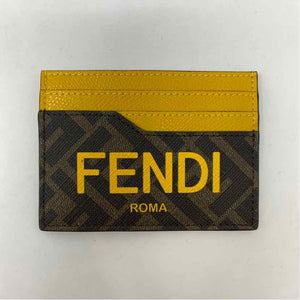 Pre-Owned Fendi Monogram Canvas Designer Wallet