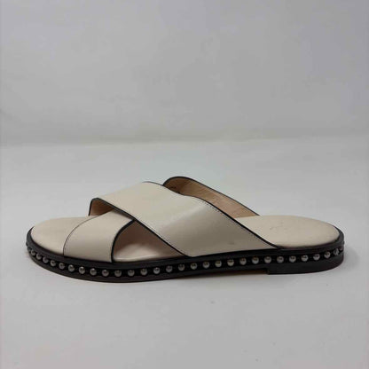 Pre-Owned Shoe Size 7 Coach White Sandals