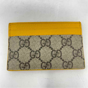 Pre-Owned Gucci Monogram Canvas Designer Wallet