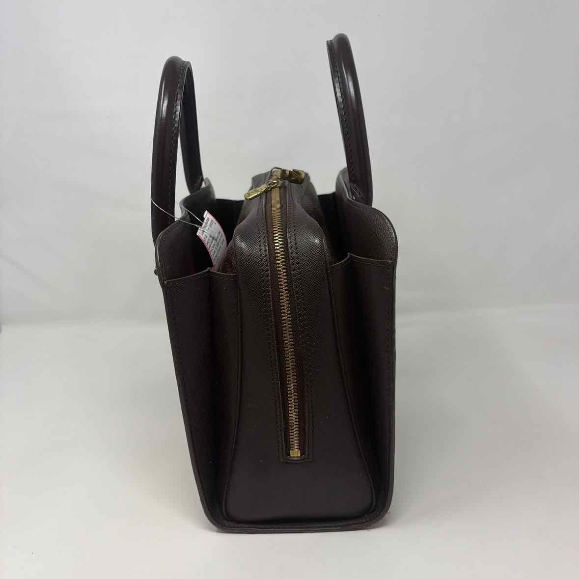 Pre-Owned Louis Vuitton Damier Eben Canvas Designer Handbag