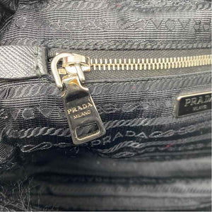 Pre-Owned Prada Black Nylon Designer Handbag