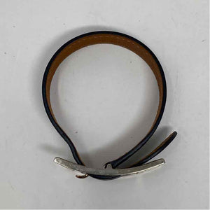 Pre-Owned Hermes Black Leather Designer Jewelry