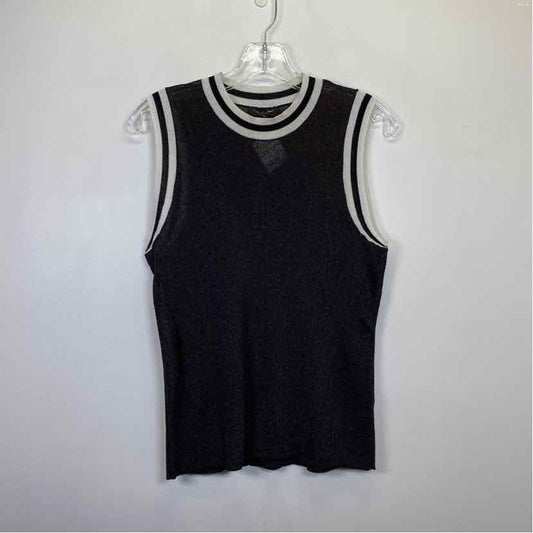 Pre-Owned Size L Rag & Bone Black Multi Top