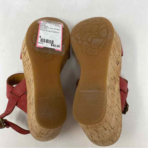 Pre-Owned Shoe Size 6 Kork Ease Red Casual