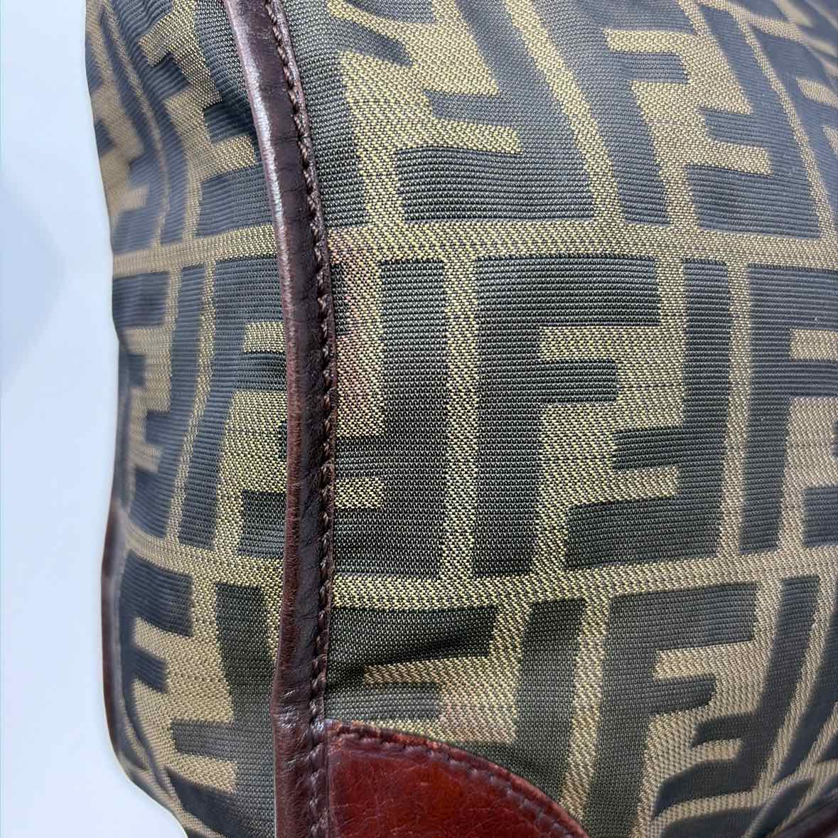Pre-Owned Fendi Monogram Canvas Designer Handbag