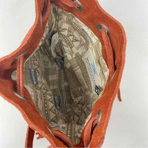 Pre-Owned Toms Orange Leather Handbag