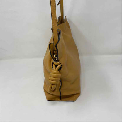 Pre-Owned Loewe Cognac Leather Designer Handbag