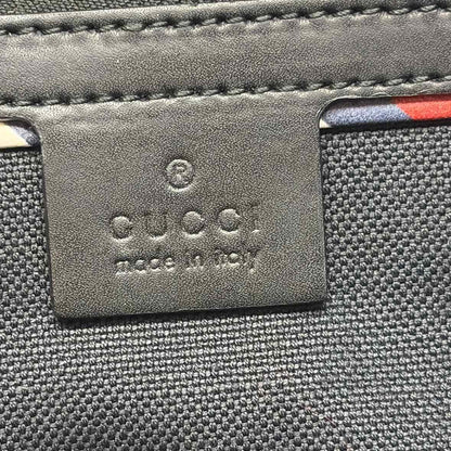 Pre-Owned Gucci Black Canvas Designer Handbag