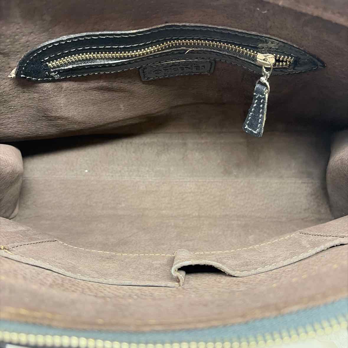 Pre-Owned Origenes Brown Multi Leather Handbag