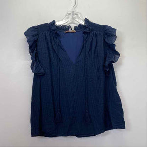 Pre-Owned Size S Olivaceous Navy Top