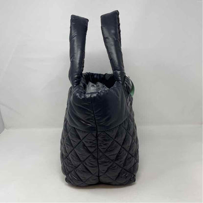 Pre-Owned Chanel Black Nylon Designer Handbag