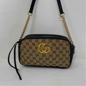 Pre-Owned Gucci Monogram Canvas Designer Handbag