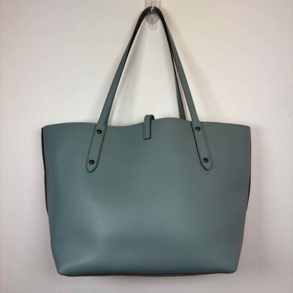Pre-Owned Coach Turqouise Leather Handbag