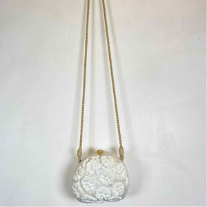 Pre-Owned Timmy Woods White Wood Handbag