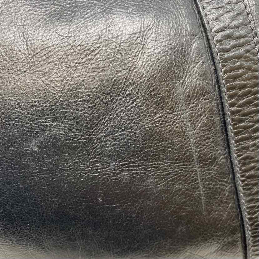 Pre-Owned Prada Black Leather Designer Handbag