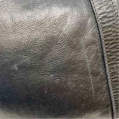 Pre-Owned Prada Black Leather Designer Handbag