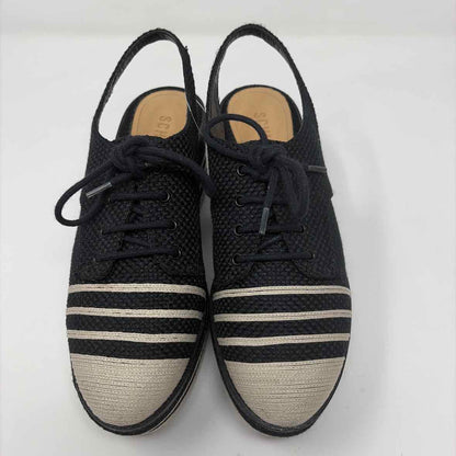 Pre-Owned Shoe Size 9 Schutz Black/White Wedge